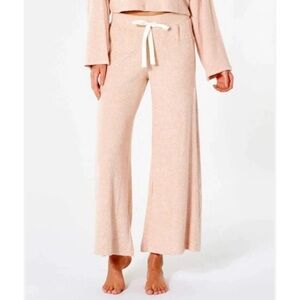 Rip Curl - Blush Ribbed Wide Leg Pants